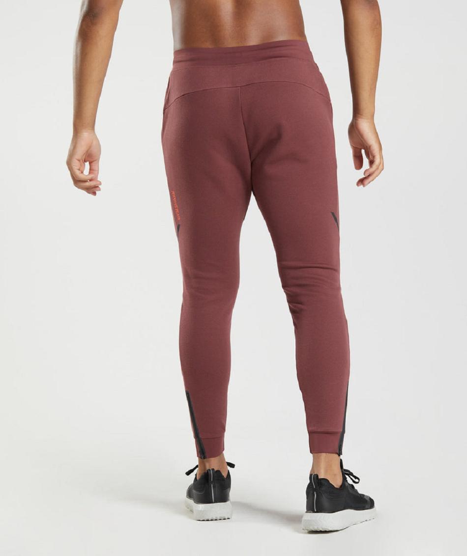 Gymshark Apex Technical Muške Jogger Hlače Roze Smeđe | HR 2946YXF